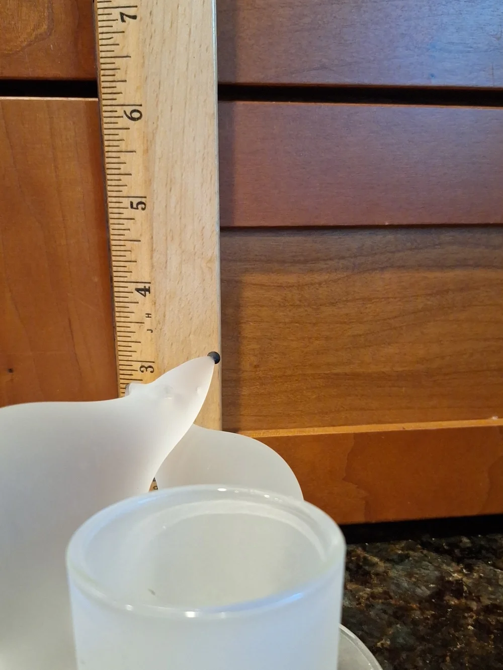 Vtg Partylite Frosted White Polar Bear Tea Light Holder -
